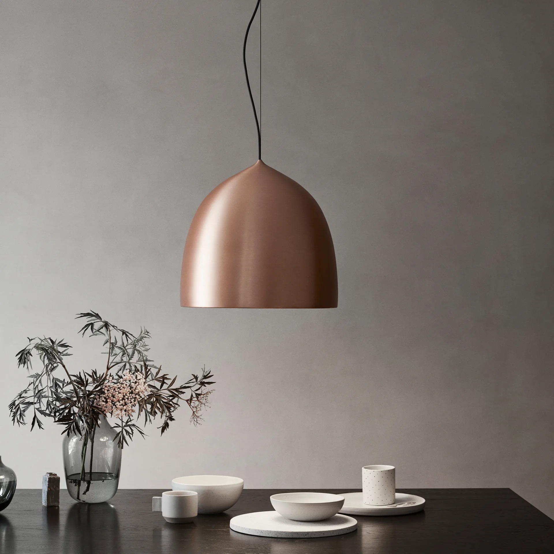Suspence P2 hanglamp, Copper Fritz Hansen