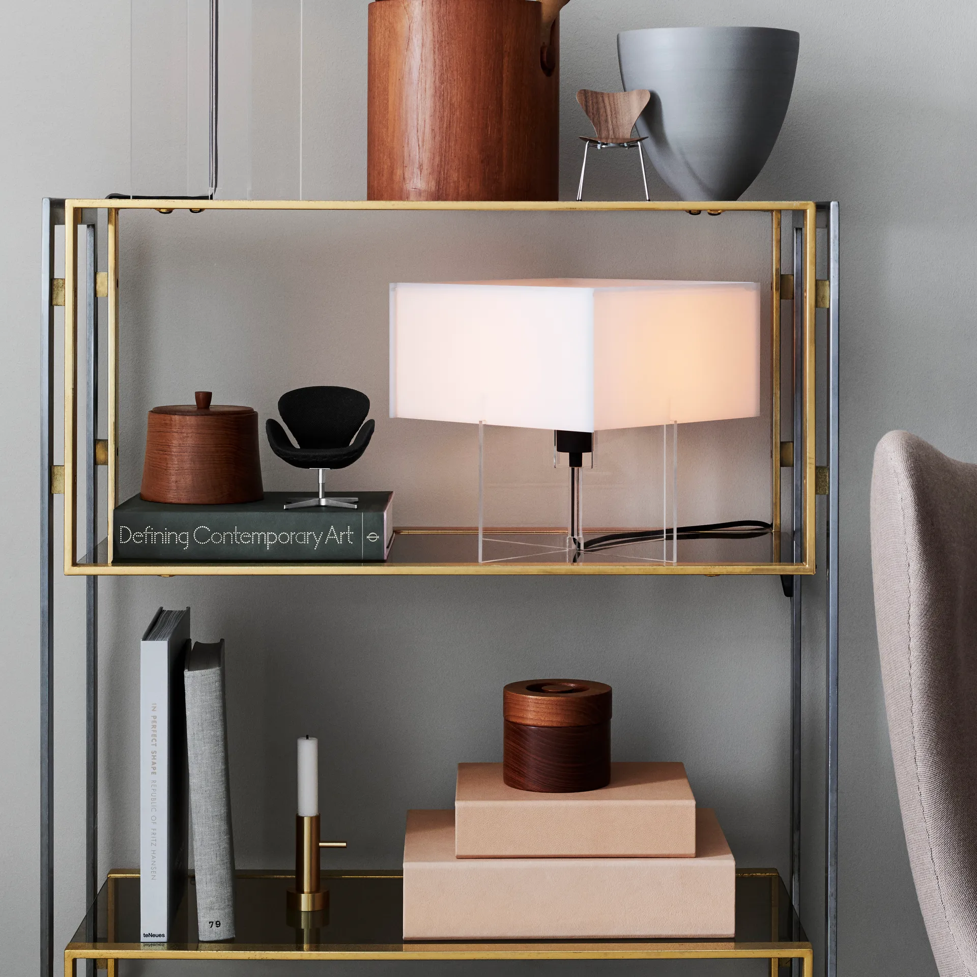 Svanen miniatuur, Zwart Fritz Hansen