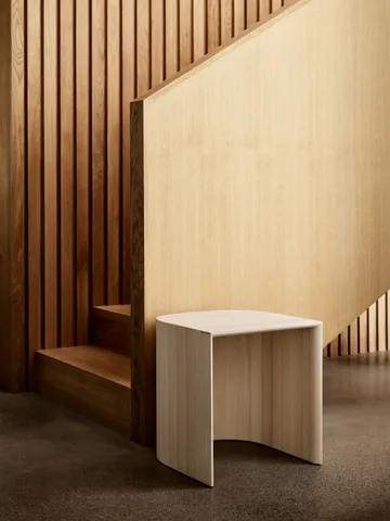 Taburet kruk/bijzettafel - Geolied grenen - Fritz Hansen