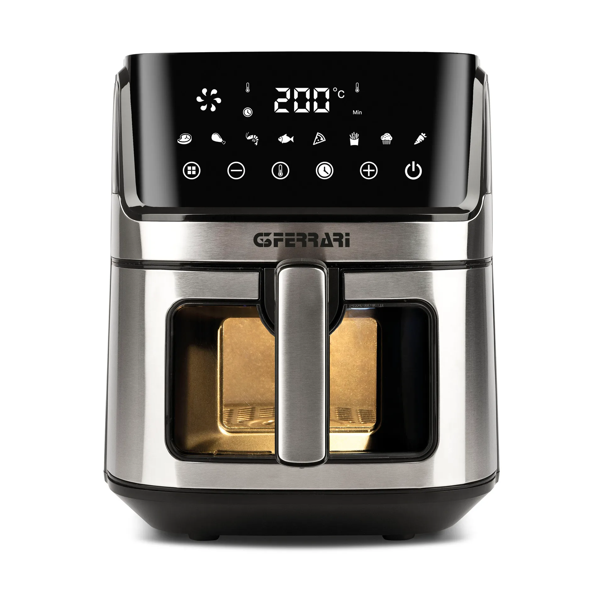 Friggisano Visual Air Fryer 6,5 l, Zilver-zwart G3 Ferrari