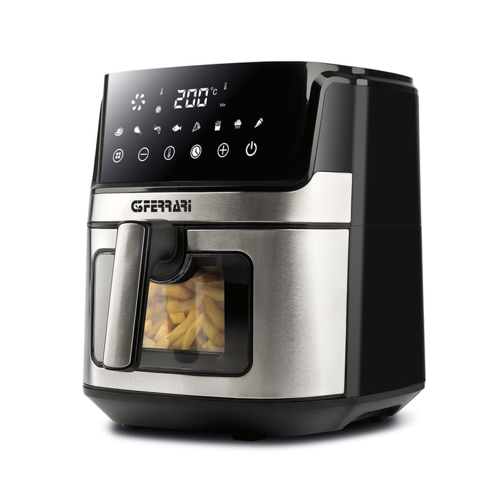 Friggisano Visual Air Fryer 6,5 l, Zilver-zwart G3 Ferrari