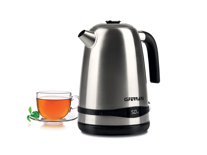 Tisanière waterkoker 1,7 l, Zilver-zwart G3 Ferrari