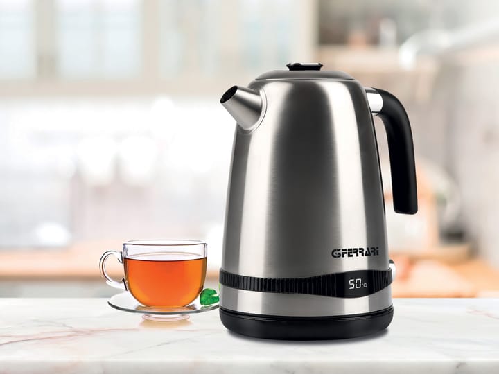Tisanière waterkoker 1,7 l, Zilver-zwart G3 Ferrari