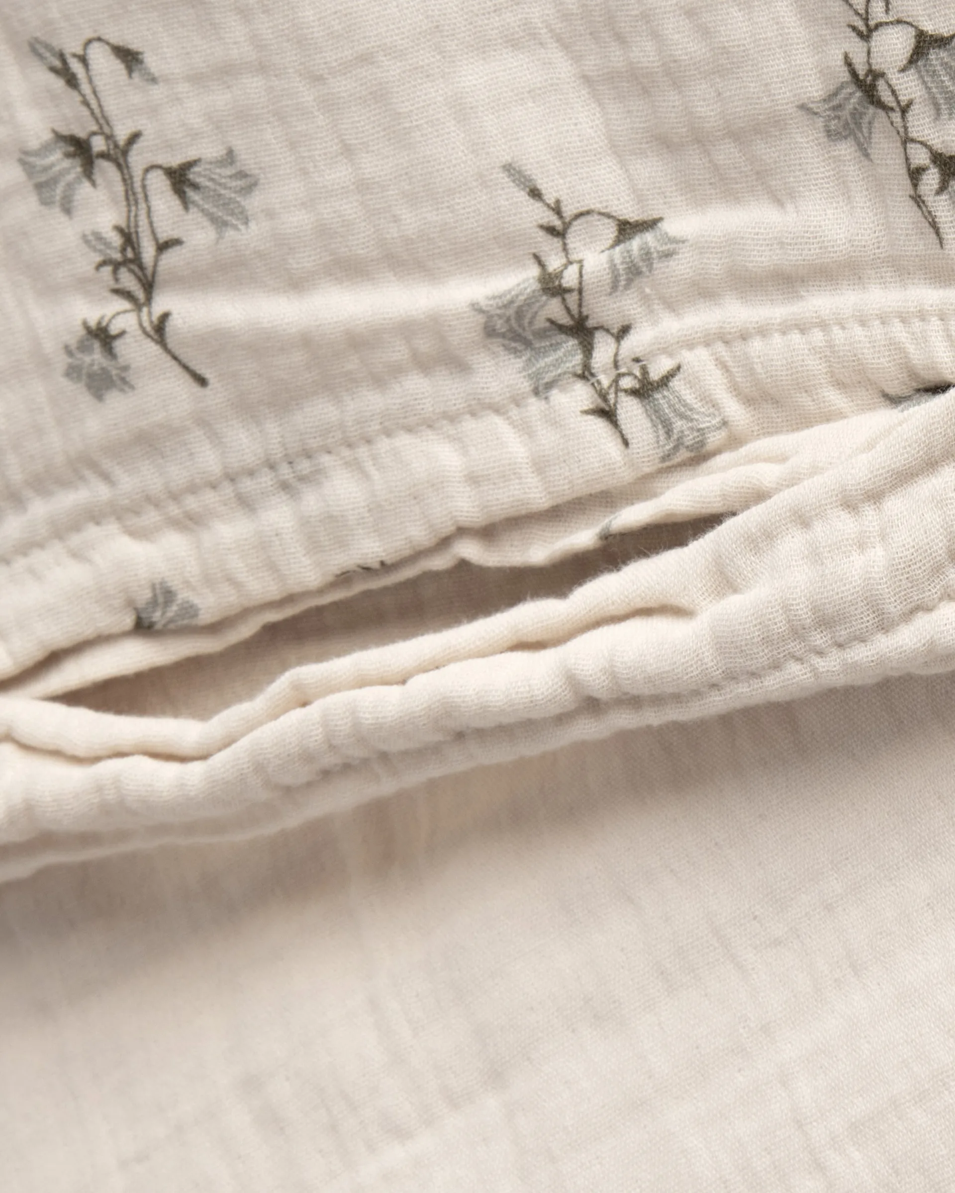 Bluebell Muslin beddengoedset baby, 70x100 cm/40x45 cm Garbo&Friends
