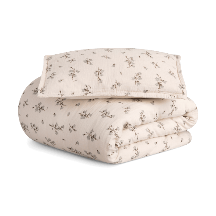 Bluebell Muslin beddengoedset junior - 100x130 cm/35x55 cm - Garbo&Friends