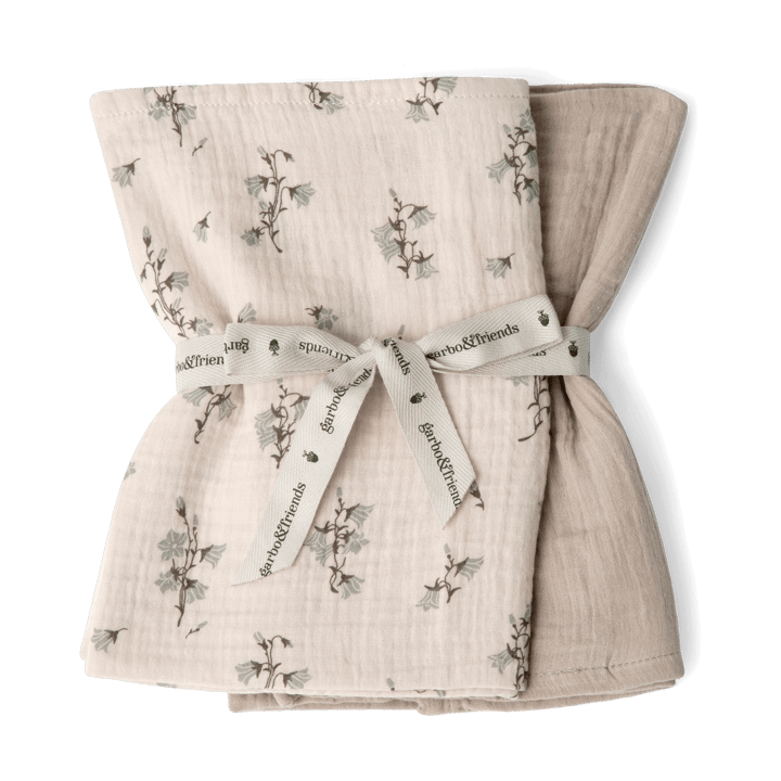 Bluebell Muslin deken klein 2-delig - 60x60 cm - Garbo&Friends