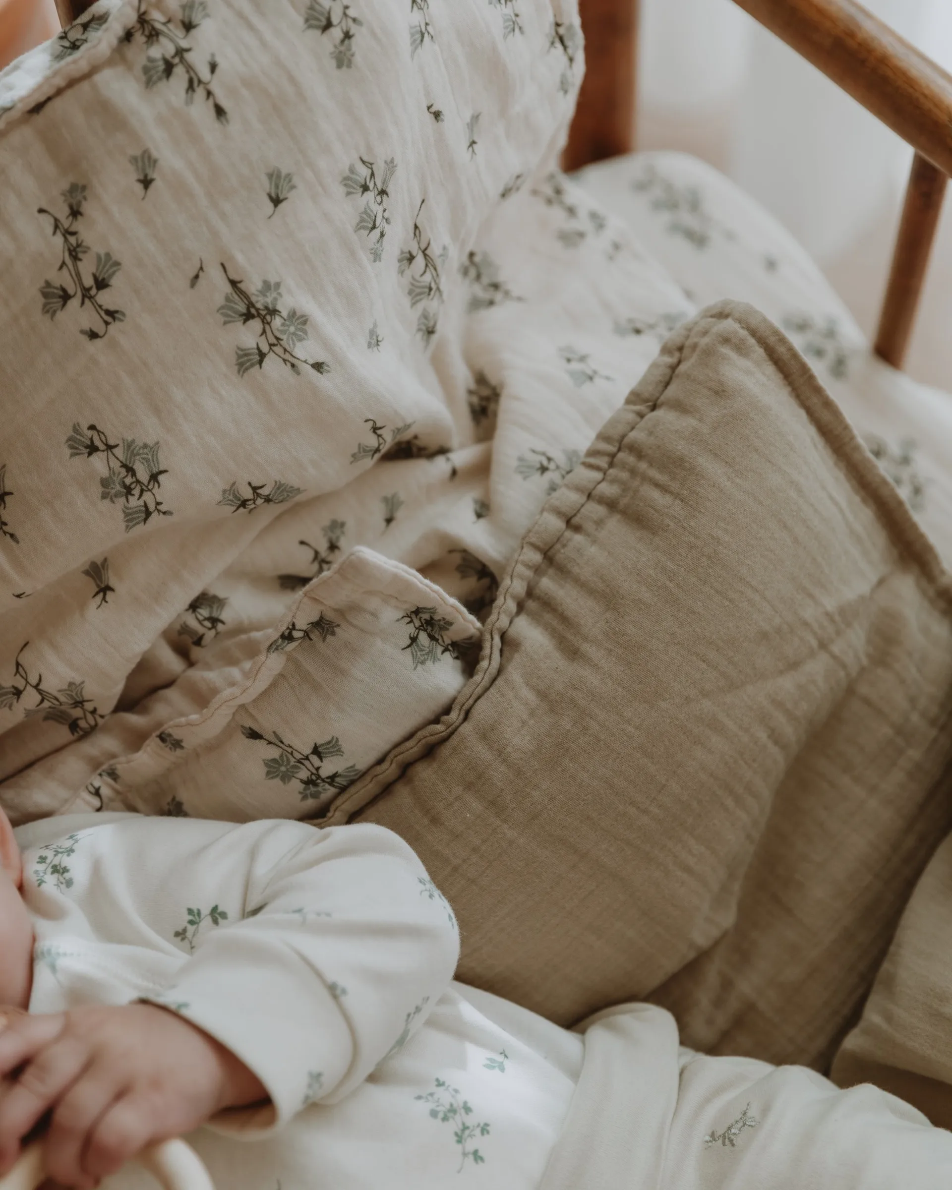 Bluebell Muslin kussensloop, 50x60 cm Garbo&Friends