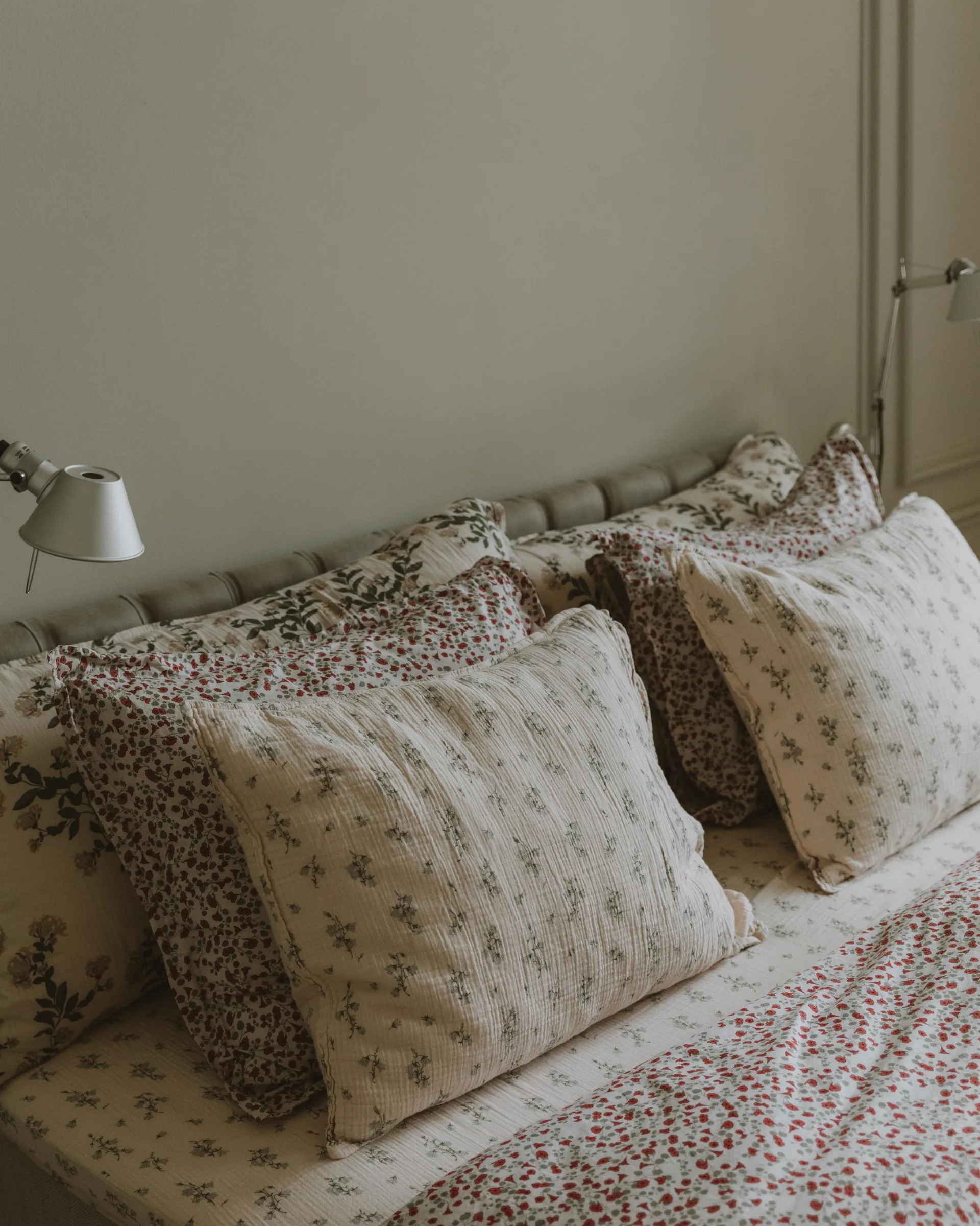 Bluebell Muslin kussensloop, 50x60 Garbo&Friends