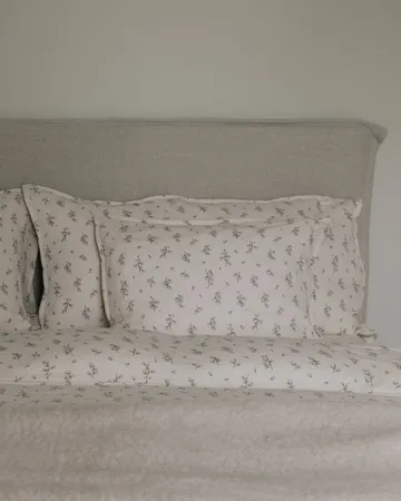 Bluebell Muslin kussensloop - 80x80 cm - Garbo&Friends