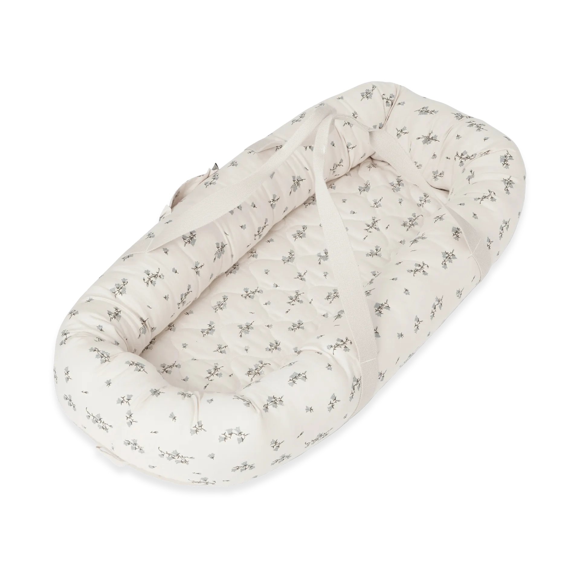 Bluebell satijnen gewatteerd babynest, 43x87x16 cm Garbo&Friends