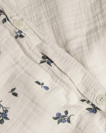 Blueberry Muslin beddengoedset - 140x200 cm/50x70 cm - Garbo&Friends