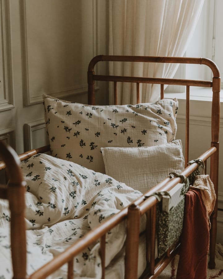 Blueberry Muslin beddengoedset junior, 100x130 cm/35x55 cm Garbo&Friends