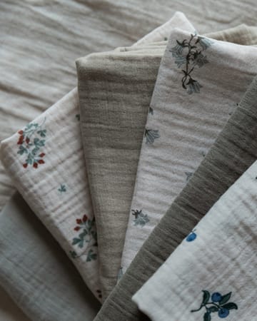 Blueberry Muslin deken klein 2-delig - 60x60 cm - Garbo&Friends