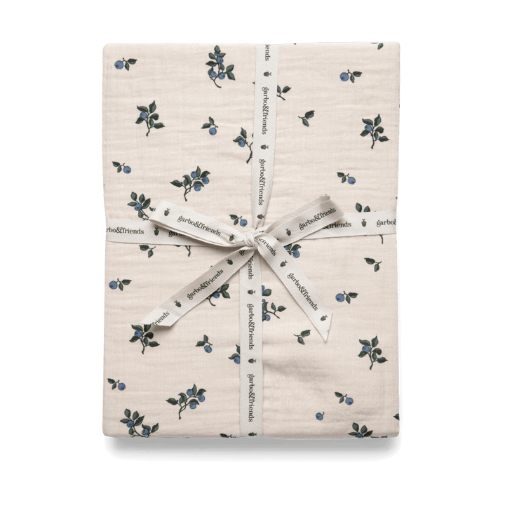 Blueberry Muslin hoeslaken - 60x120x20 cm - Garbo&Friends