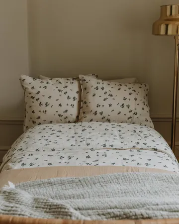 Blueberry Muslin kussensloop - 80x80 cm - Garbo&Friends