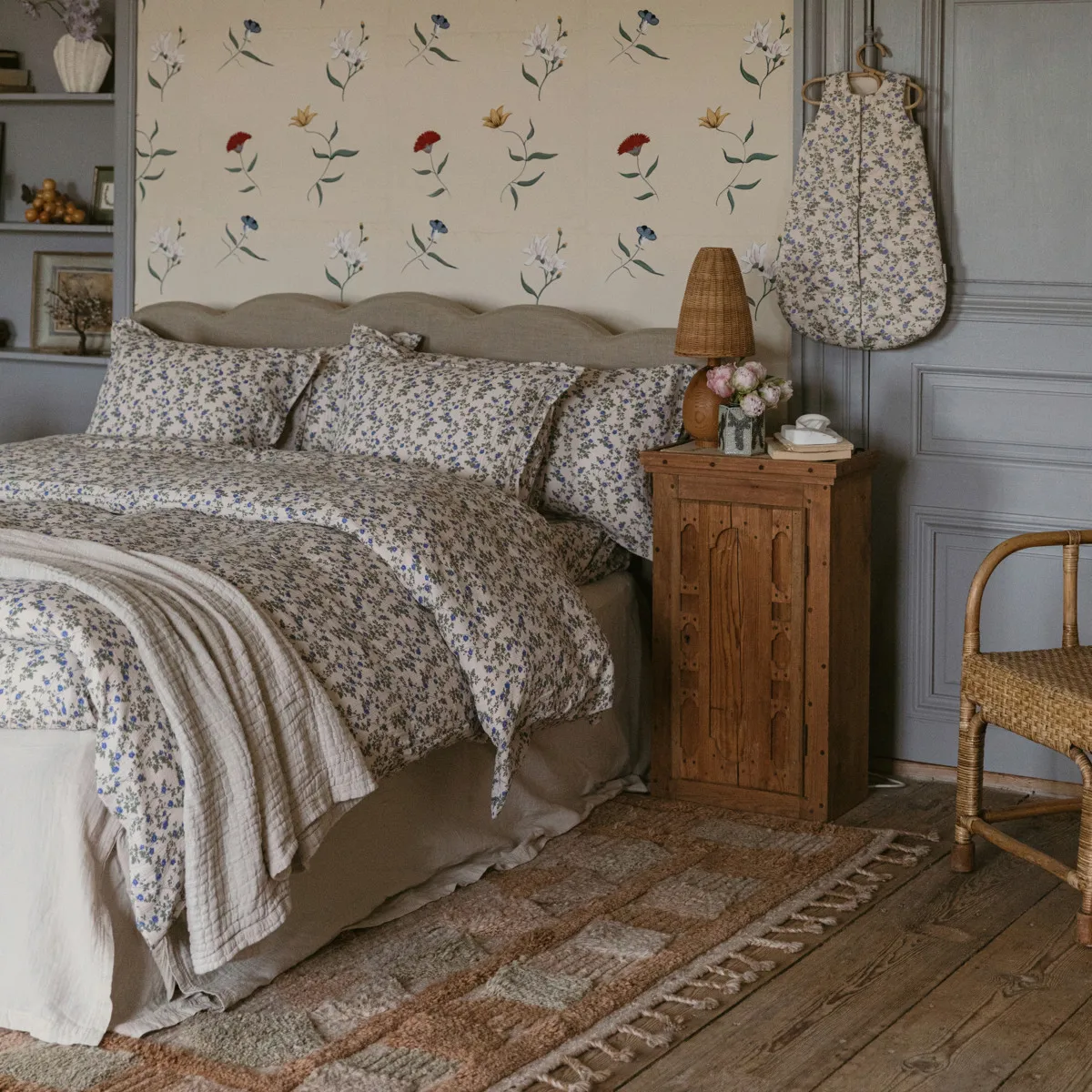 Dainty Muslin dekbedovertrek dubbel, 220x220 cm Garbo&Friends