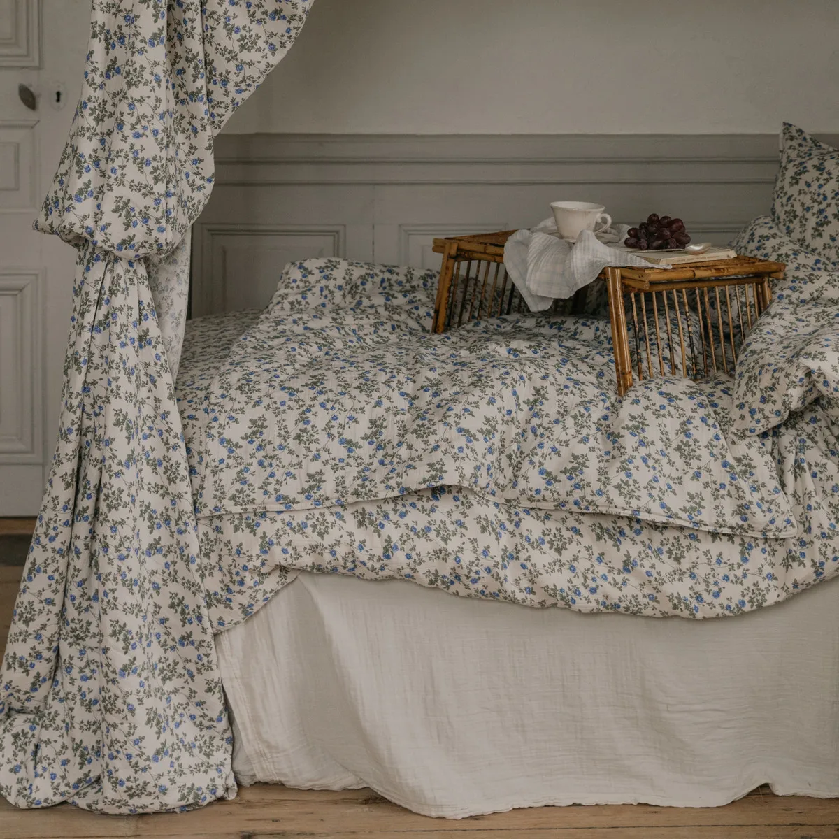 Dainty Muslin dekbedovertrek dubbel, 220x220 cm Garbo&Friends