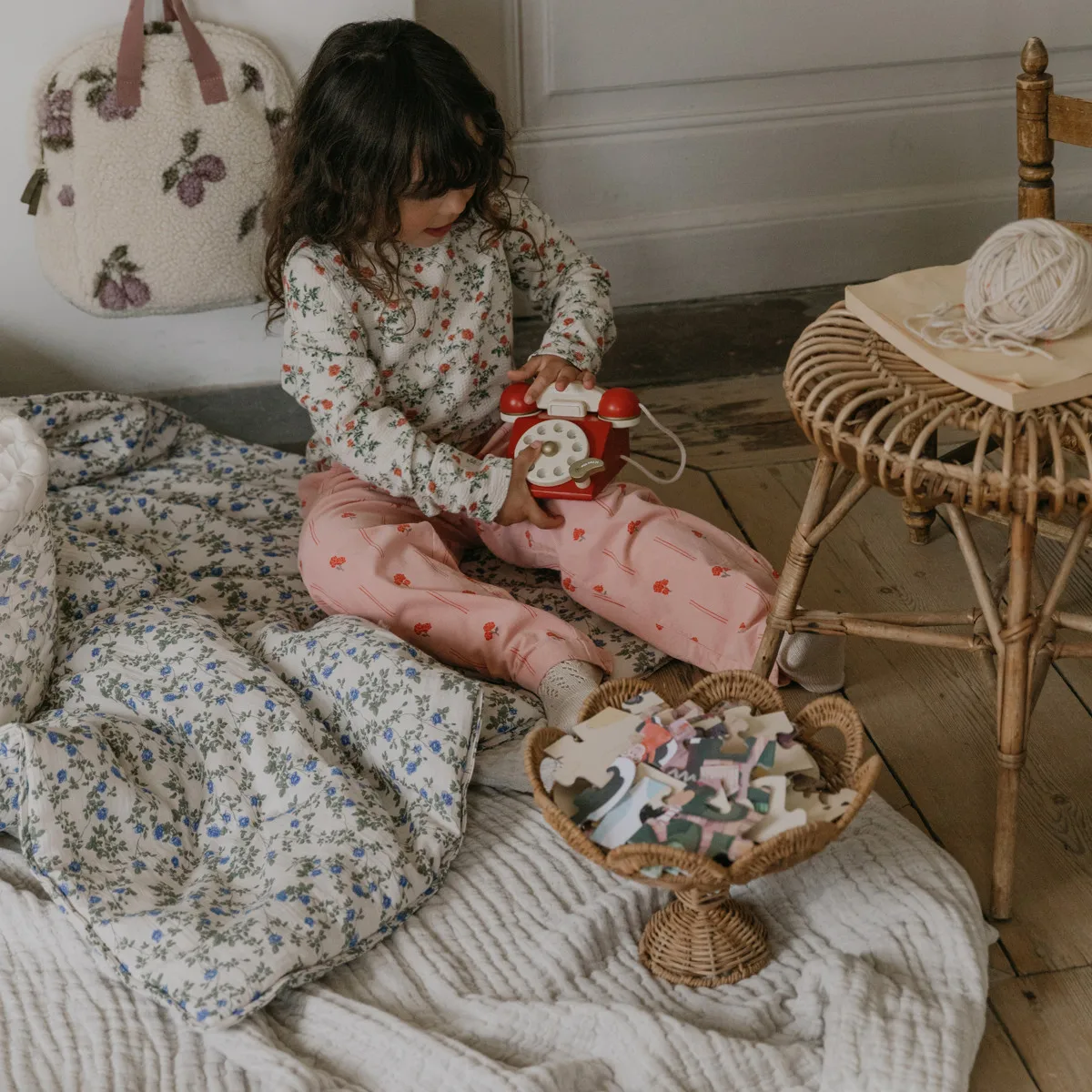 Dainty Muslin gewatteerde deken, 100x140 cm Garbo&Friends