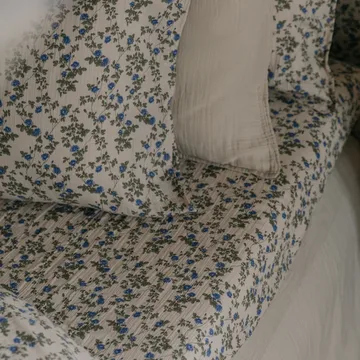 Dainty Muslin hoeslaken - 180x200x30 cm - Garbo&Friends