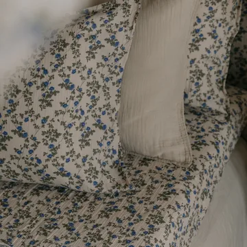 Dainty Muslin hoeslaken - 90x200x30 cm - Garbo&Friends