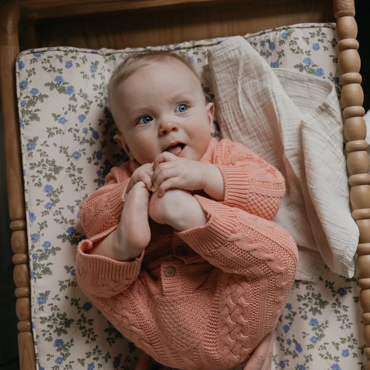 Dainty satin verschoningsmatje, 50x65x9 cm Garbo&Friends