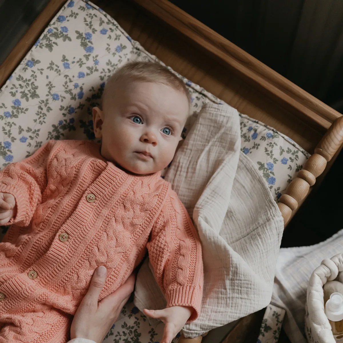 Dainty satin verschoningsmatje, 50x65x9 cm Garbo&Friends