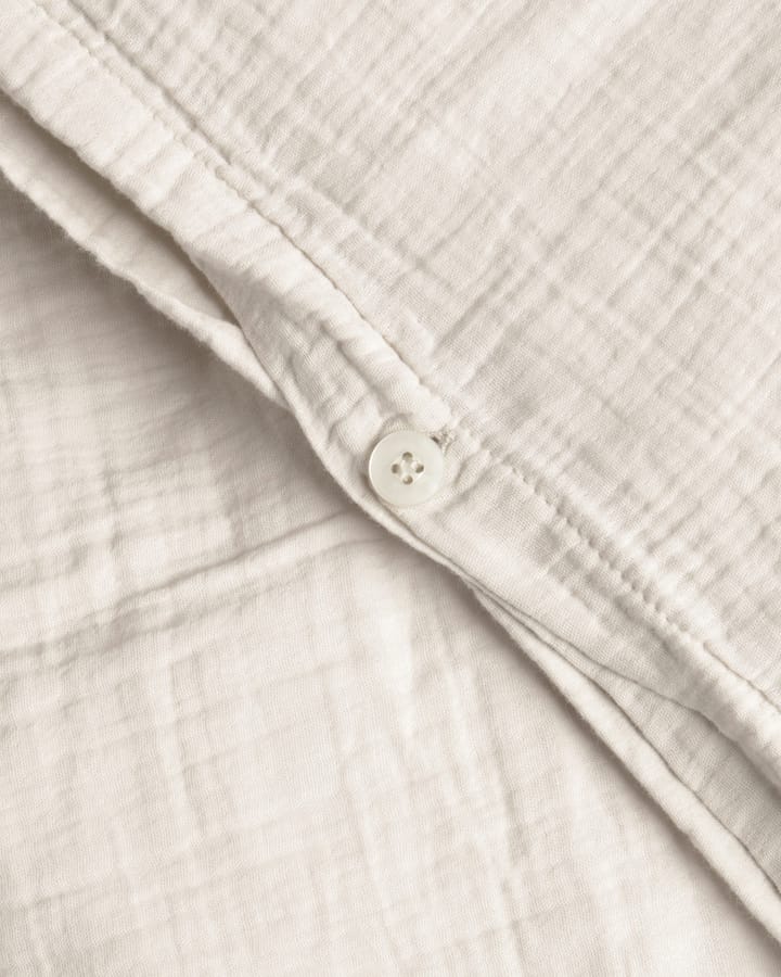 Eggshell Muslin beddengoedset baby, 70x80 cm/28x35 cm Garbo&Friends