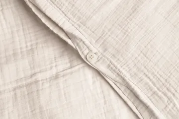 Eggshell Muslin beddengoedset junior - 100x140 cm/40x60 cm - Garbo&Friends