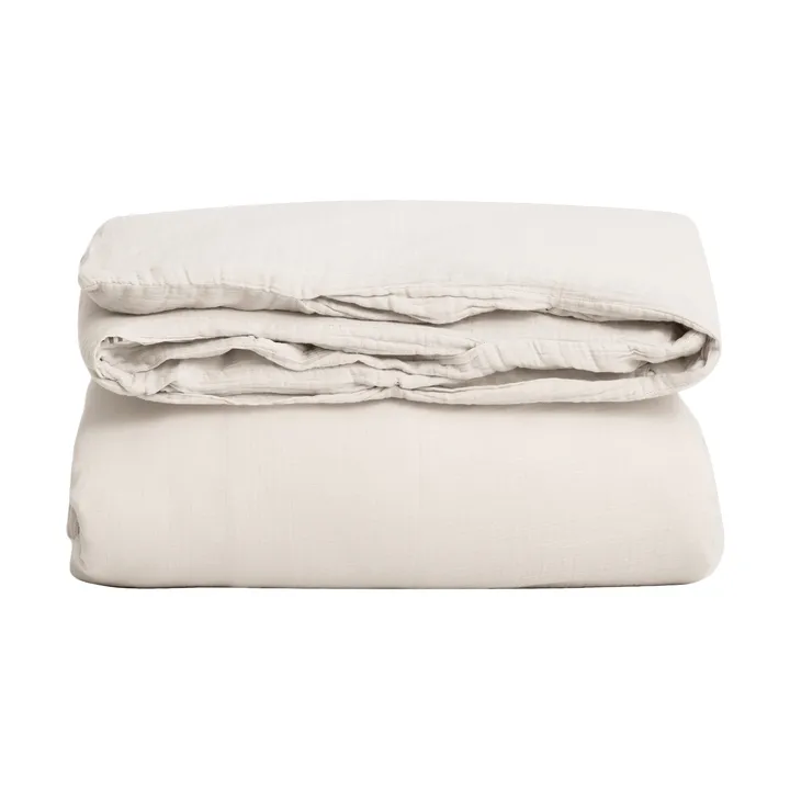 Eggshell Muslin dekbedovertrek - 150x210 cm - Garbo&Friends
