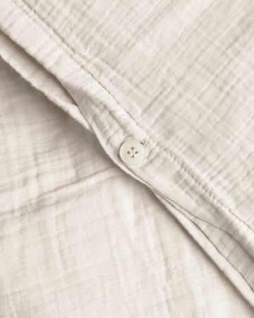 Eggshell Muslin dekbedovertrek double - 220X220 cm - Garbo&Friends