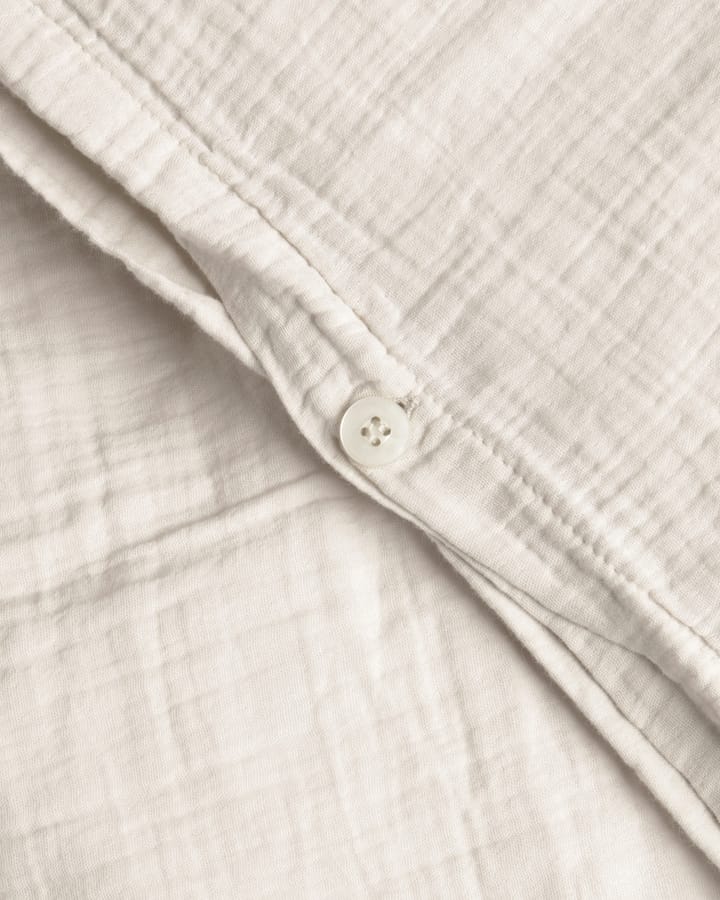 Eggshell Muslin dekbedovertrek double, 220X220 cm Garbo&Friends