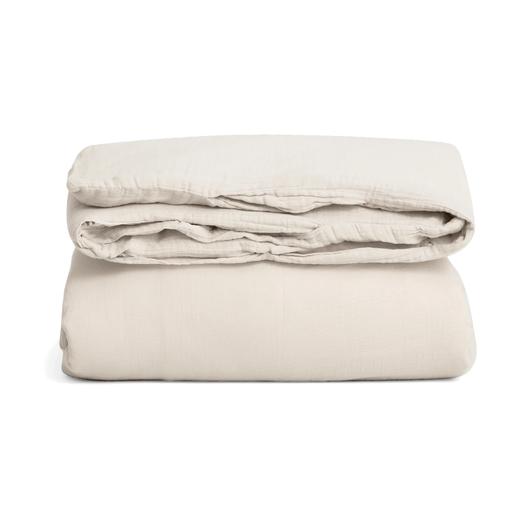 Eggshell Muslin dekbedovertrek double, 240x220 cm Garbo&Friends
