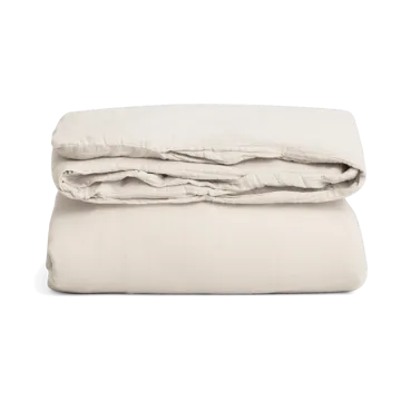Eggshell Muslin dekbedovertrek double - 240x220 cm - Garbo&Friends
