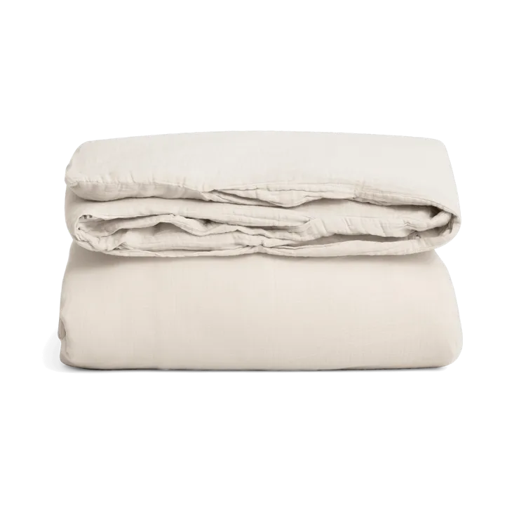 Eggshell Muslin dekbedovertrek double - 240x220 cm - Garbo&Friends