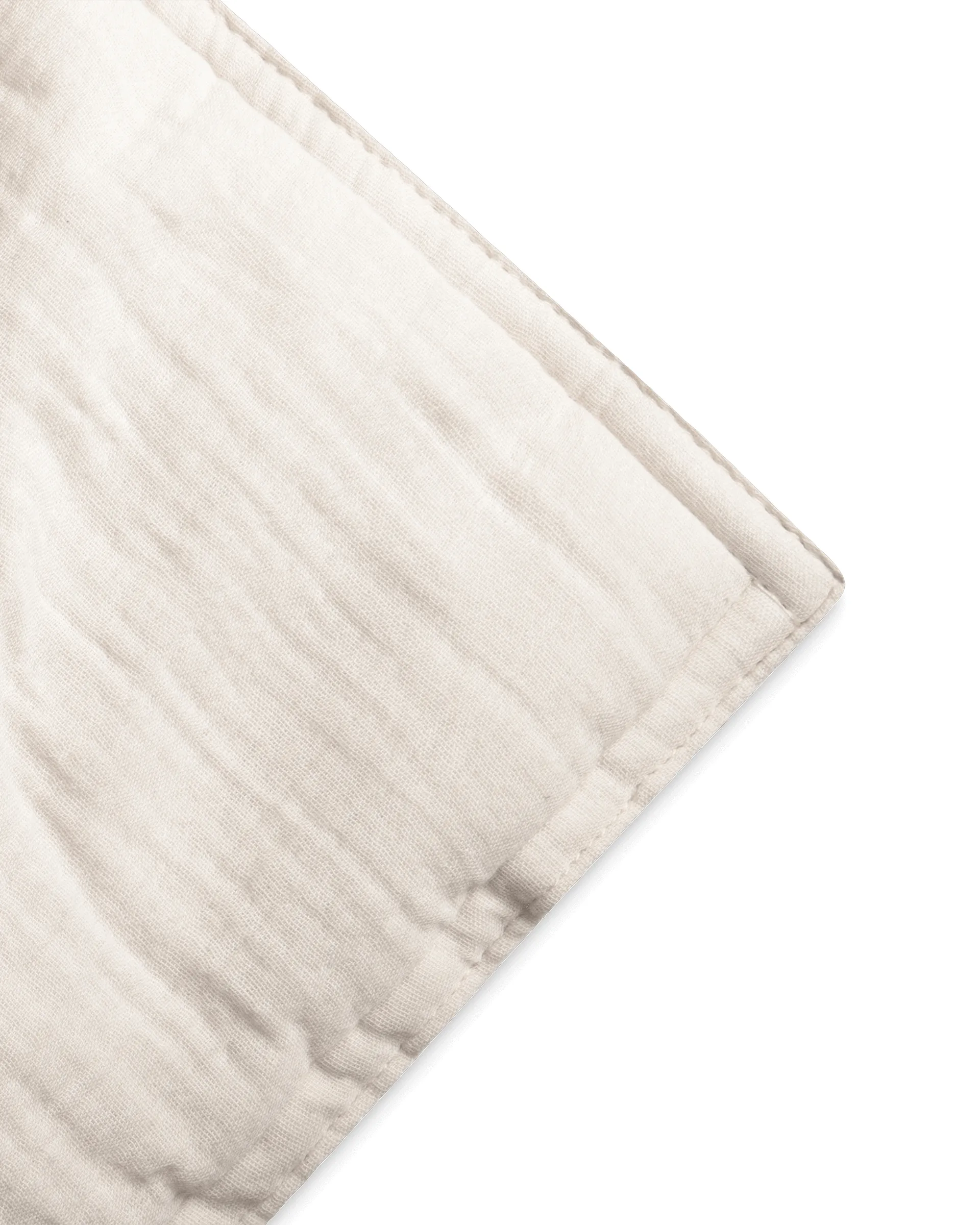 Eggshell Muslin gewatteerde deken, 100x140 cm Garbo&Friends
