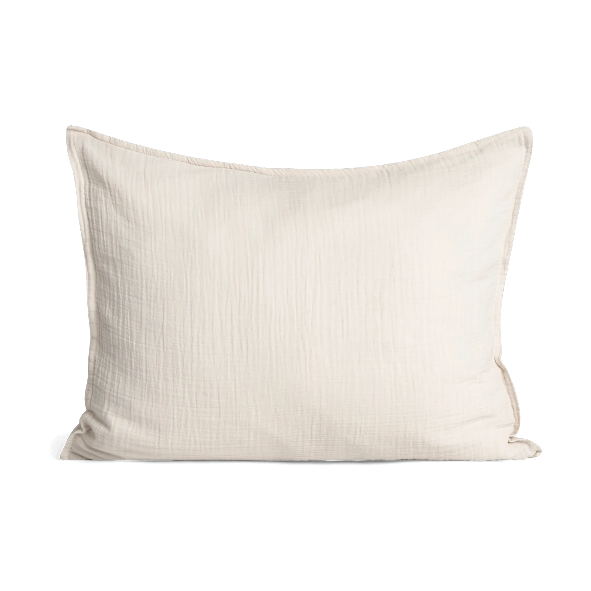 Eggshell Muslin kussensloop, 50x60 cm Garbo&Friends