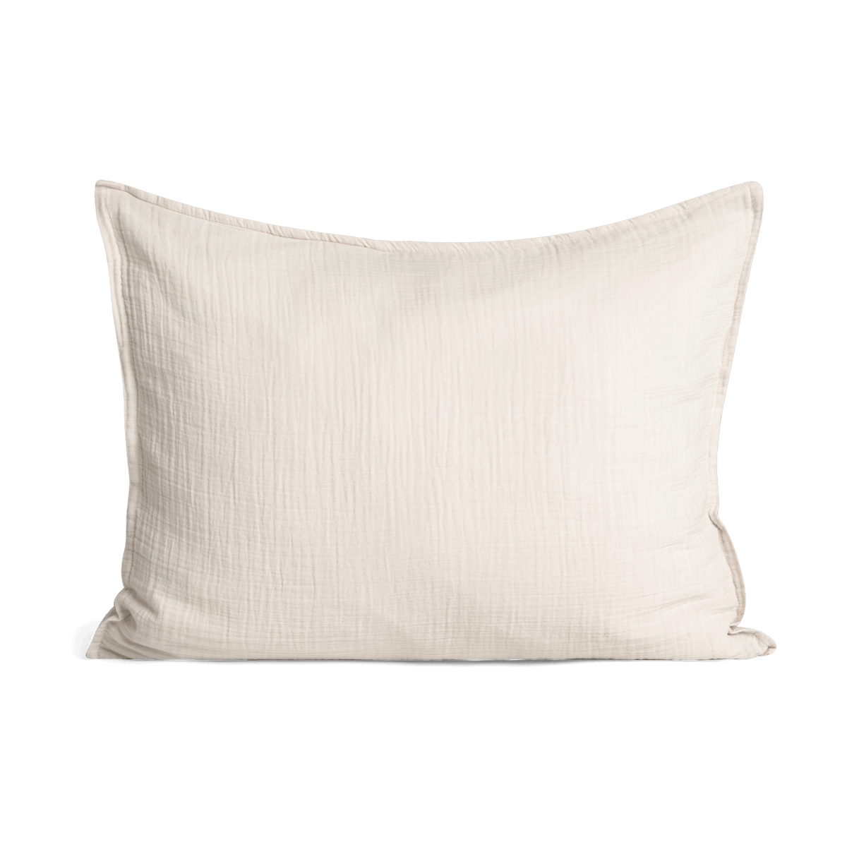 Garbo&Friends Eggshell Muslin kussensloop 50x60 cm | Scandinavisch Interieur | Kussenslopen | Beige