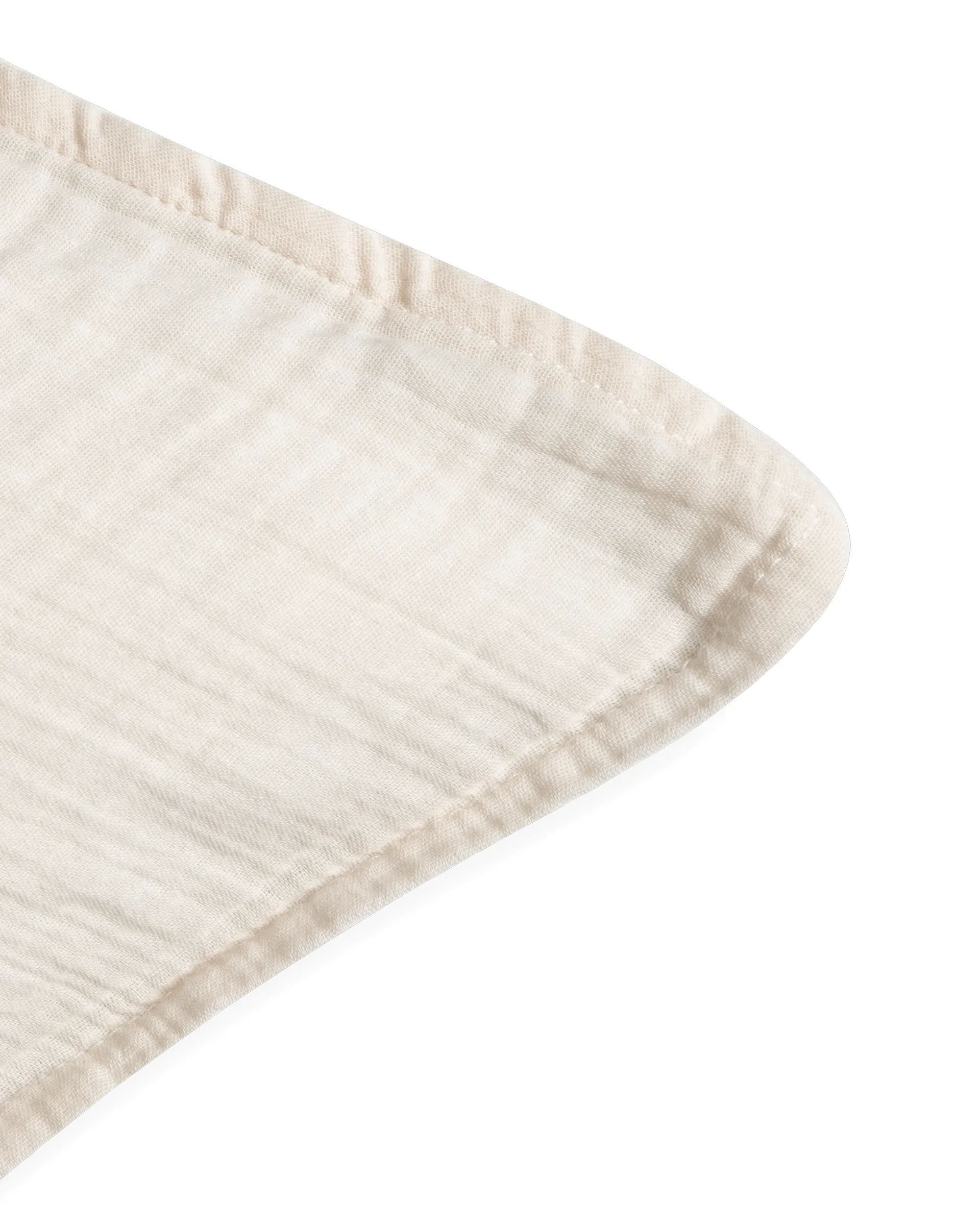 Eggshell Muslin kussensloop, 50x60 cm Garbo&Friends