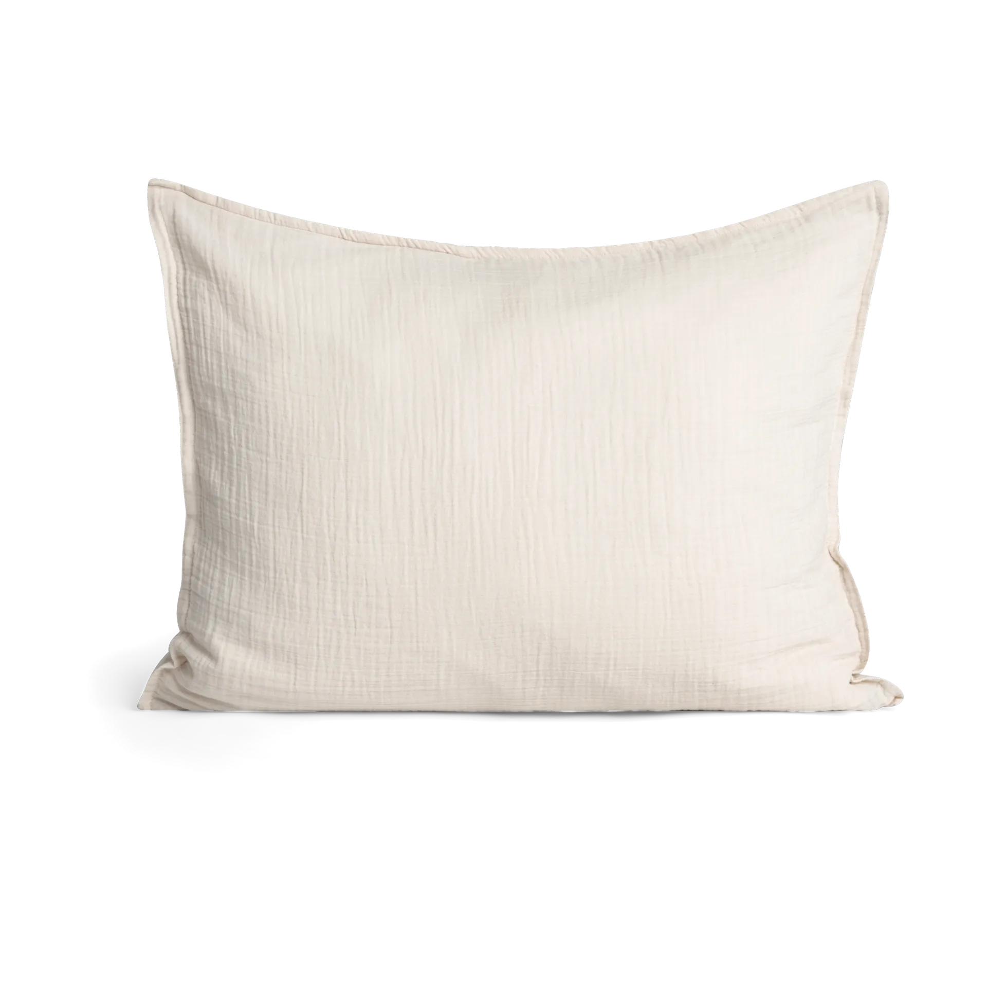 Eggshell Muslin kussensloop, 50x75cm Garbo&Friends