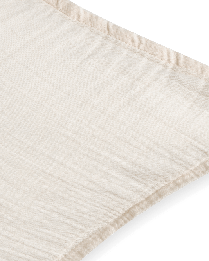 Eggshell Muslin kussensloop, 50x75cm Garbo&Friends