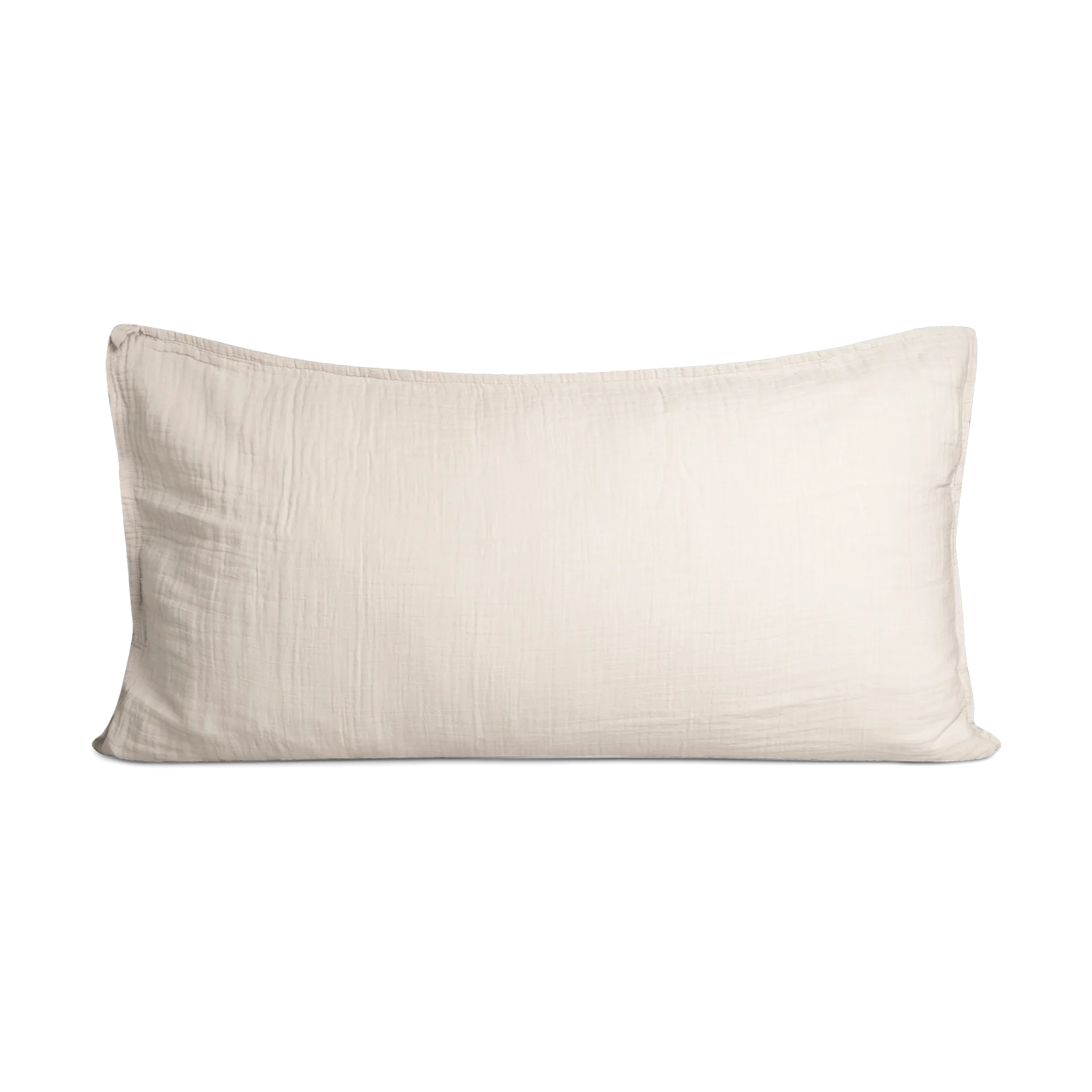 Eggshell Muslin kussensloop, 50x90 cm Garbo&Friends