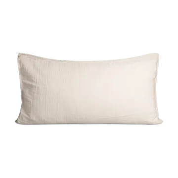 Eggshell Muslin kussensloop - 50x90 cm - Garbo&Friends