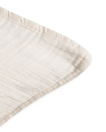 Eggshell Muslin kussensloop - 80x80 cm - Garbo&Friends