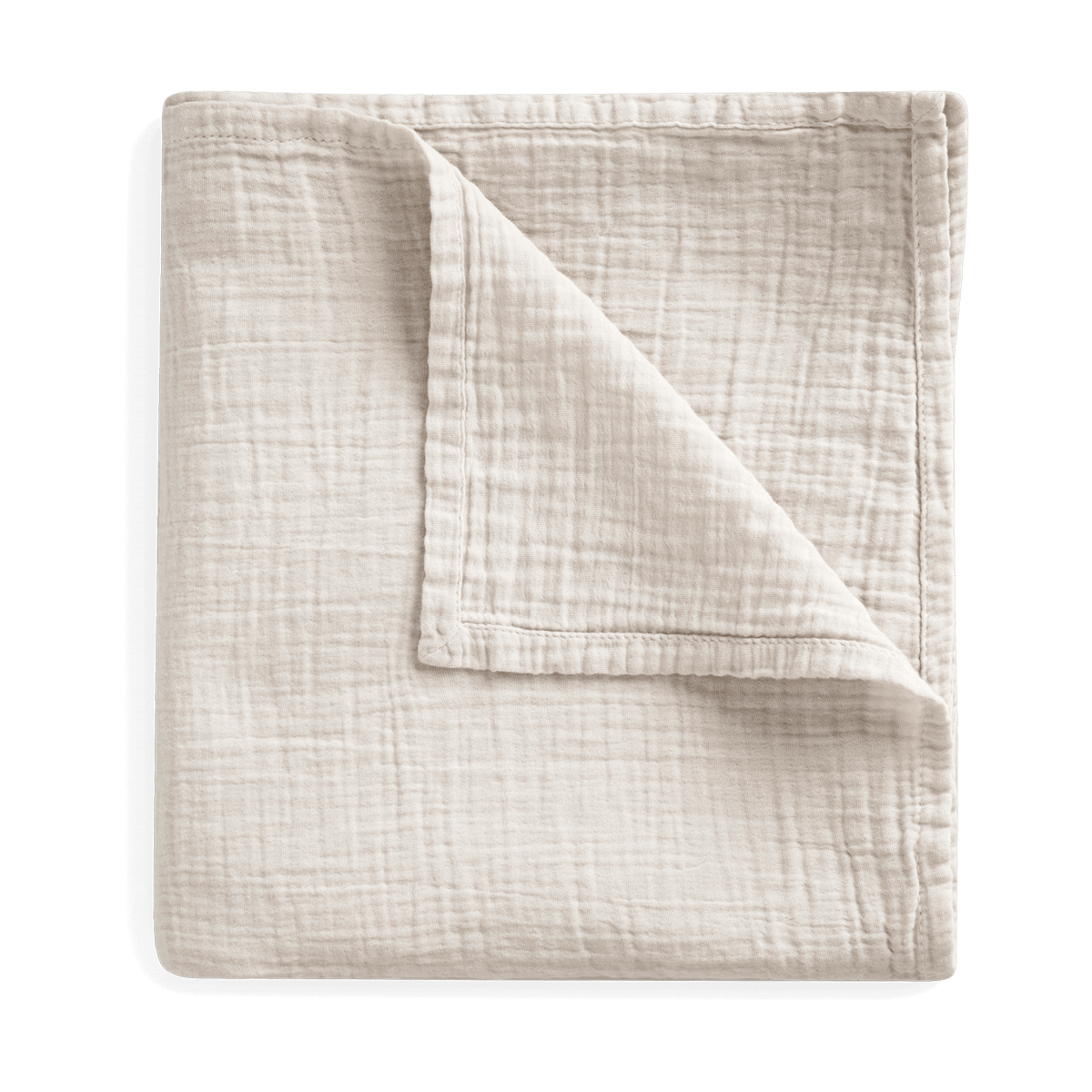 Garbo&Friends Eggshell Muslin Swaddle deken 110x110 cm