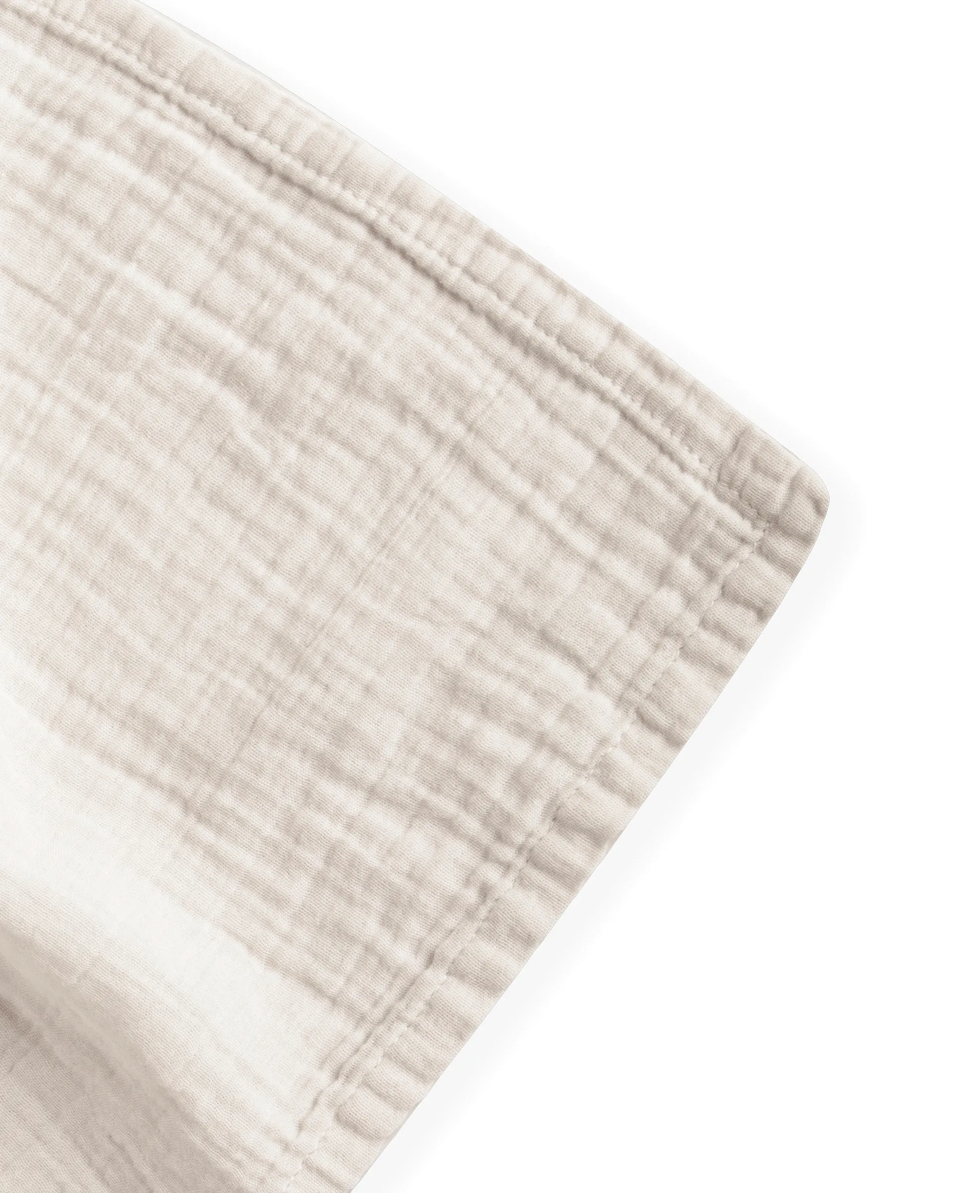 Eggshell Muslin Swaddle deken, 110x110 cm Garbo&Friends