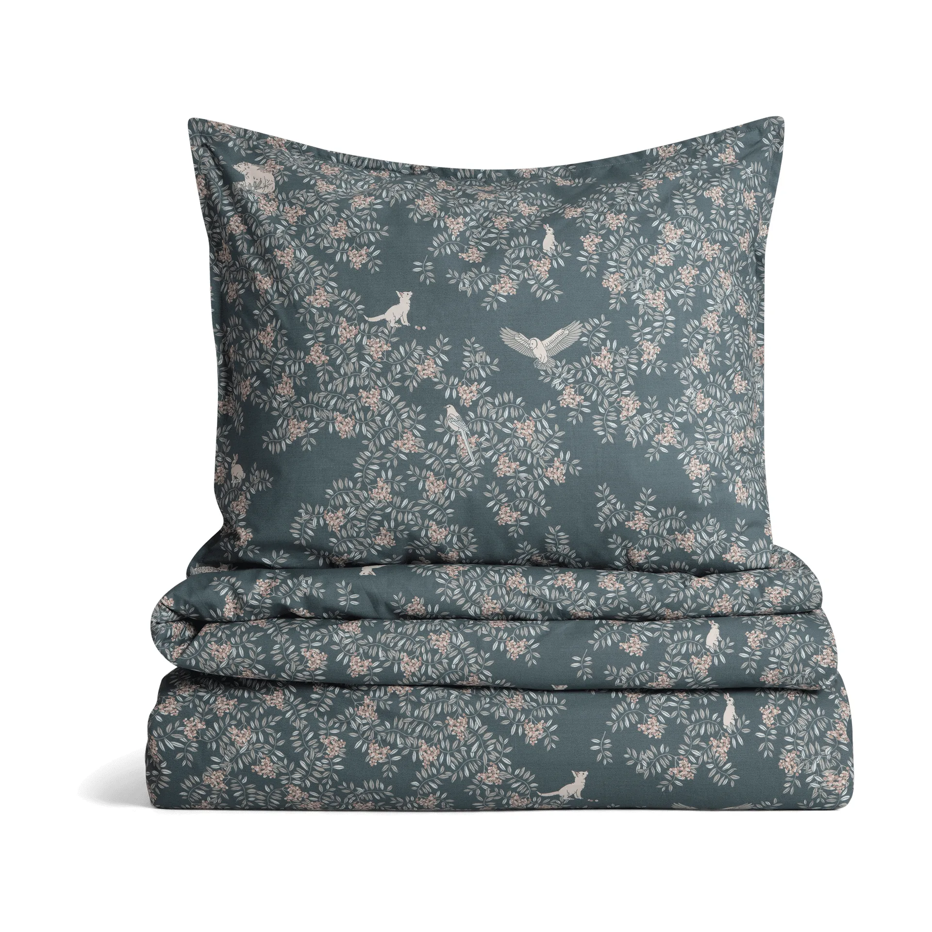 Fauna Forest beddengoedset, 140x200 cm/50x70 cm Garbo&Friends