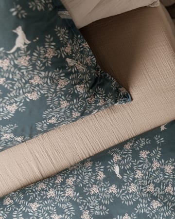 Fauna Forest beddengoedset - 140x200 cm/60x63 cm - Garbo&Friends