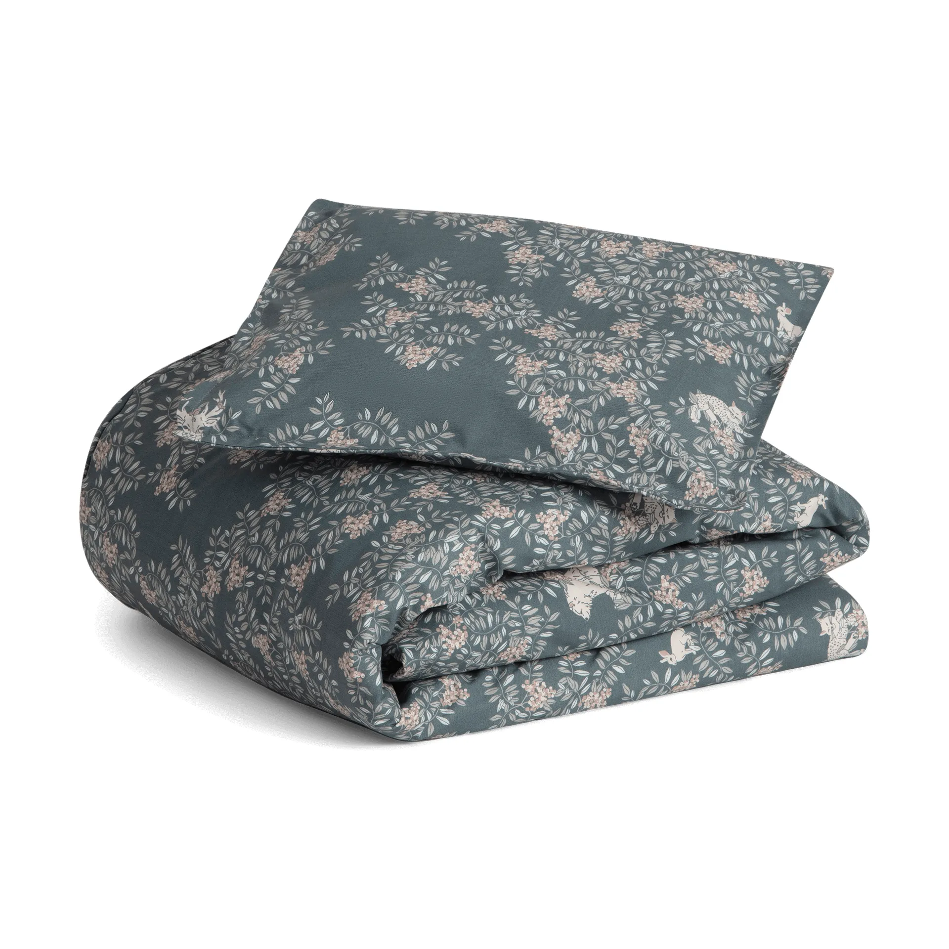 Fauna Forest beddengoedset baby, 70x100 cm/40x45 cm Garbo&Friends