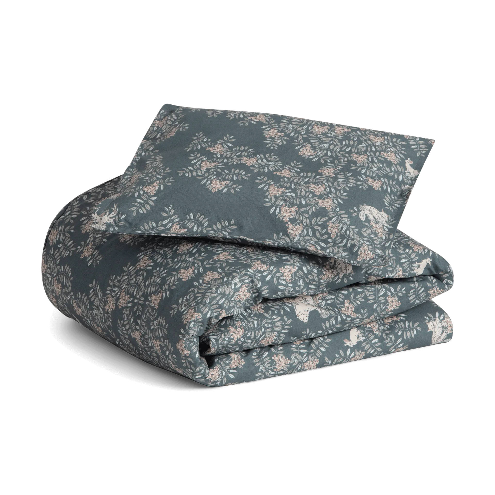 Fauna Forest beddengoedset junior, 100x140 cm/40x45 cm Garbo&Friends