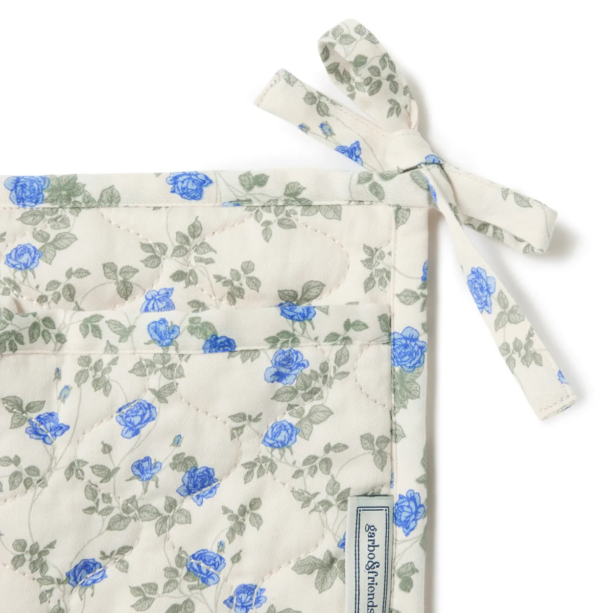 Fijne satijnen gewatteerde bedzak, 18x43 cm Garbo&Friends